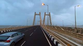 Rainy Drive over SeaLink | Mumbai 4K July 2022