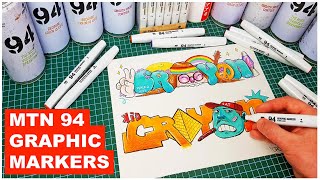 MTN 94 GRAPHIC MARKERS ( Marker review) 🔥
