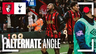 Evanilson header, Kroupi finish and Semenyo peach all captured from pitchside views | Alt Angle