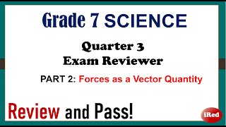 Science 7 Quarter 3 Lesson 2 Force as a Vector | Exam Reviewer