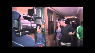 behind the scenes of @itsmelly_smg & @kyahbaby_smg video shoot...directed by; @daonetv