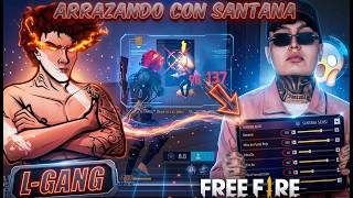 DEPRESSING EVERYONE WITH SANTANA IN BR QUALIFIERS👺🔥 | L-GANG