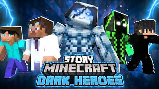 Minecraft dark heroes ghost story || dark heroes ghost, project story, wiz x