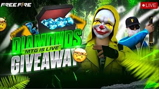 PAKISTAN SERVER LIVE GIVEAWAY 💎🇵🇰🔥|| ROAD TO 10K SUBS 🫠|| LIVE 🔴 CUSTOM ROOMS || #mtgarmy