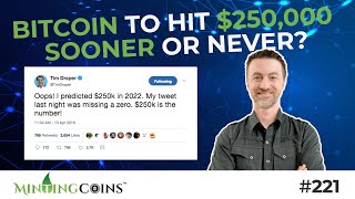 #221 Bitcoin-BTC to hit $250,000 (...Sooner or Never?)