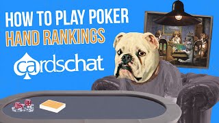 CardsChat.com How To Play Poker Episode 1 - Hand Rankings