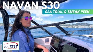 Extreme Conditions on the NAVAN S30 at Cannes | Sea Trial with BoatTEST