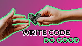 Find volunteer opportunities for web developers so you can git gud while you do good. (Re-up in 4K)