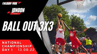 Ball Out 3x3 National Championships 2022 – Day 1