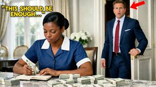 Black Maid Thought She Was Cleaning With No Witnesses But the Billionaire Was Hiding and What He Saw