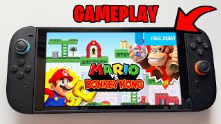 Nintendo Switch 2 – Mario vs Donkey Kong Gameplay | FPS Benchmark Test