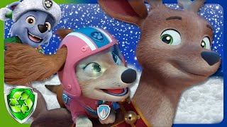 Santa's Reindeer | Rocky PAW Patrol | Christmas Cartoons for Kids