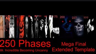 Mr. Incredible Becoming Uncanny Mega Final Extended Template | 250 Phases