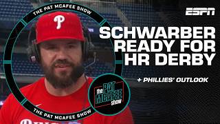 Kyle Schwarber's ready for an ELECTRIC Home Run Derby in Philly ⚾ | The Pat McAfee Show