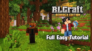 RLCraft: Bedrock Edition — How to Play (Tutorial + Sample Gameplay)