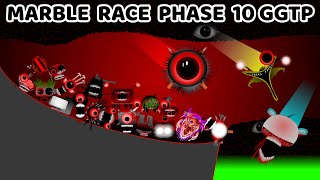 Incredibox Sprunki New Phase 10 GGTP Marble Race In Algodoo — Who Will Win?