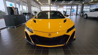 2022 Acura NSX Type S in Indy Yellow Pearl number 204 out of 350