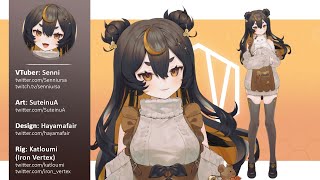 Senniursa 🌙🧸 Live2D Showcase