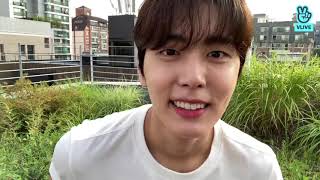 SF9 JAEYOON  VLIVE  날씨가 좋네요?! Weather is Great?! 2021-08-29 18:02 KST