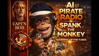 Pirate Radio with Spank the Monkey and Friends Warming Up the Tubes