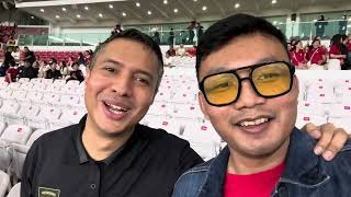 Apotek Tutup! Timnas Indonesia Hajar Brunei 6-0 | Vlog Hamdan Hamedan