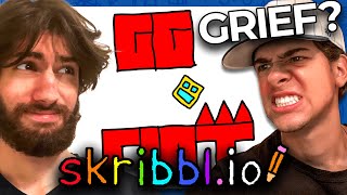 We Played GEOMETRY DASH Skribbl!