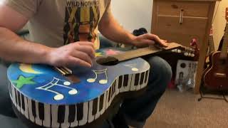 James Armstrong Jr pedal steel and lap acoustic