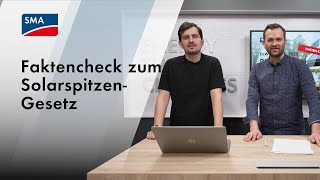 Faktencheck zum Solarspitzen-Gesetz – Stand Februar 2025