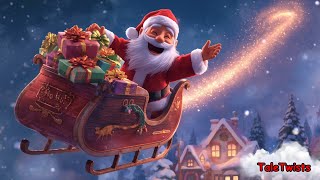 Santa's Merry Night 2025: An Original Christmas Song for Kids! | Nursery Rhymes | TaleTwists