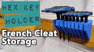 Designing a 3D Printed Hex Key Holder That Just Works