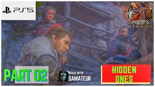 ASSASSIN'S CREED MIRAGE | 4K| PS5 | Walkthrough Gameplay Part 02^^ INFORMER  ^^ HIDDEN ONES