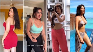 🍑 Cute girls New Instagram reels 💞 ll Tik tok video 😟