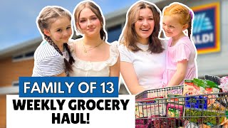 Huge $700 Weekly Grocery Haul For My Family of 13!