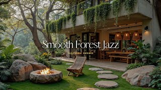 Cozy Jazz Music Ambience For Relaxing Day | Start A Cozy Day With Smooth Jazz Music & Nature Therapy
