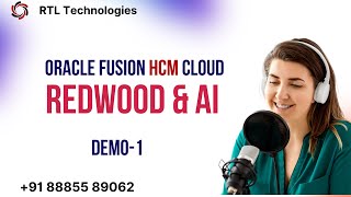 Oracle Fusion Cloud HCM | Redwood |  AI Agents | Training | Interview Clear | Placement | Demo-1