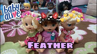 Baby alive feather music video!