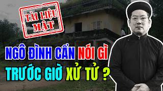 What did Ngo Dinh Can's five-finger gesture signify before his execution? The full picture of the...