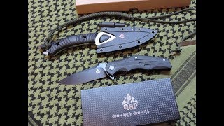 QSP Outdoors 8 in 1 Survival and D2 Flipper Folder