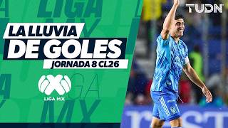 ¡LLUVIA DE GOLES! ⚽️ ☔ Los goles de la Jornada 8 del Clausura 2026 | TUDN