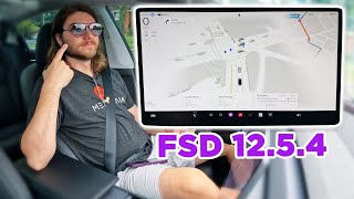 Testing FSD 12.5.4 with SHADES!