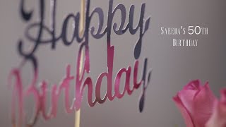Saeeda's 50TH Trailer