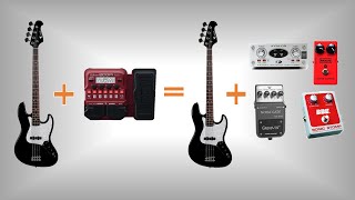Zoom B1X Four/ B1 Four Patch for Clean sound