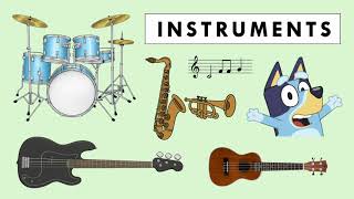 Bluey Instruments | Listening for Kids 🎶