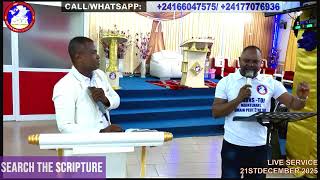 SEARCH THE SCRIPTURE ON 21ST DECEMBER 2025 - GOD'S TIME MINISTRY INT'L - GABON.
