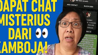 Mysterious Chat from Cambodia! I Dared to Reply—Then What Happened? 😱