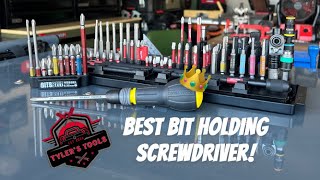BEST BIT HOLDING SCREWDRIVER! KLEIN TOOLS FASTBIT TRU-GRIP!