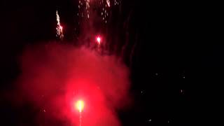 Westmount Canada day 2012 Fireworks finale