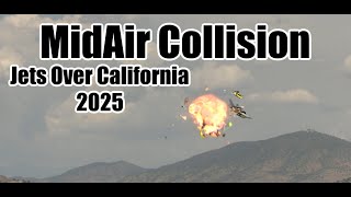 MidAir Collision JETS over California 2025 "Original video" Action RC