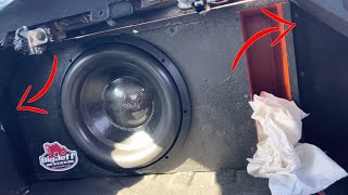 Update on my Trunk Wall Subwoofer Experiment |   Bass Hater Arrived!!