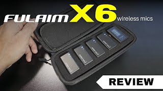FULAIM X6 Wireless Lavalier Mic Review 🔊 | Audio Solution for Multi-Person Shoots